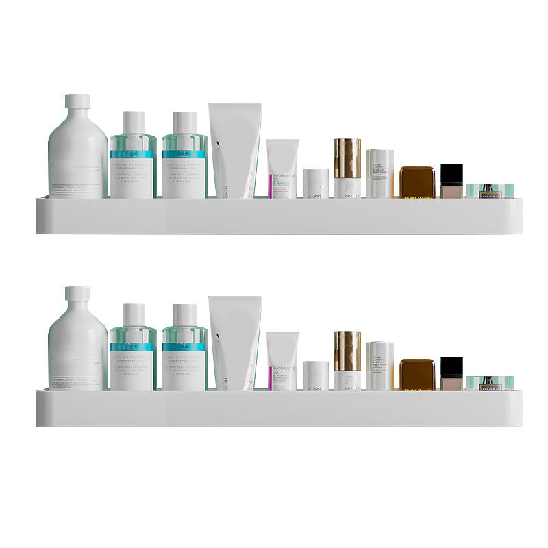 Modern Aluminum Bath Shelf Storage Set
