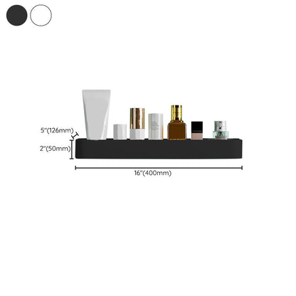 Modern Aluminum Bath Shelf Storage Set