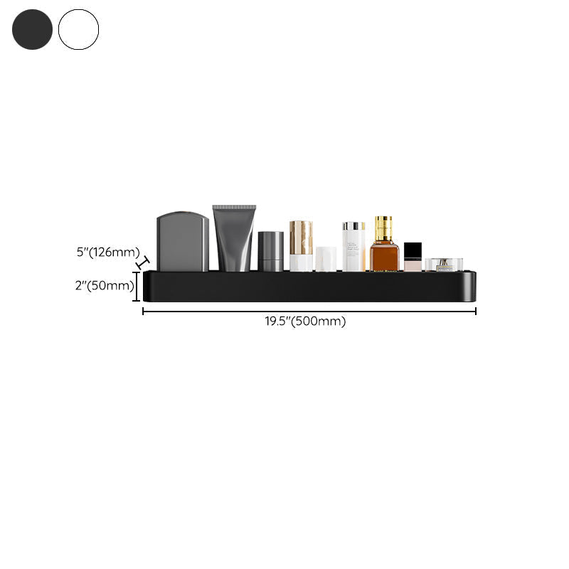 Modern Aluminum Bath Shelf Storage Set