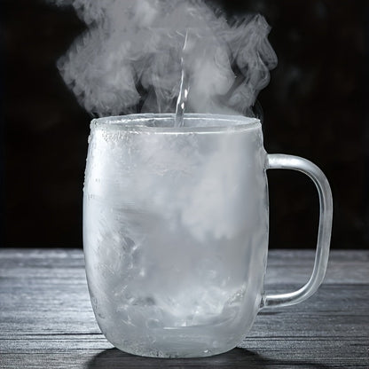 Insulated Double Layer Glass Coffee Mug