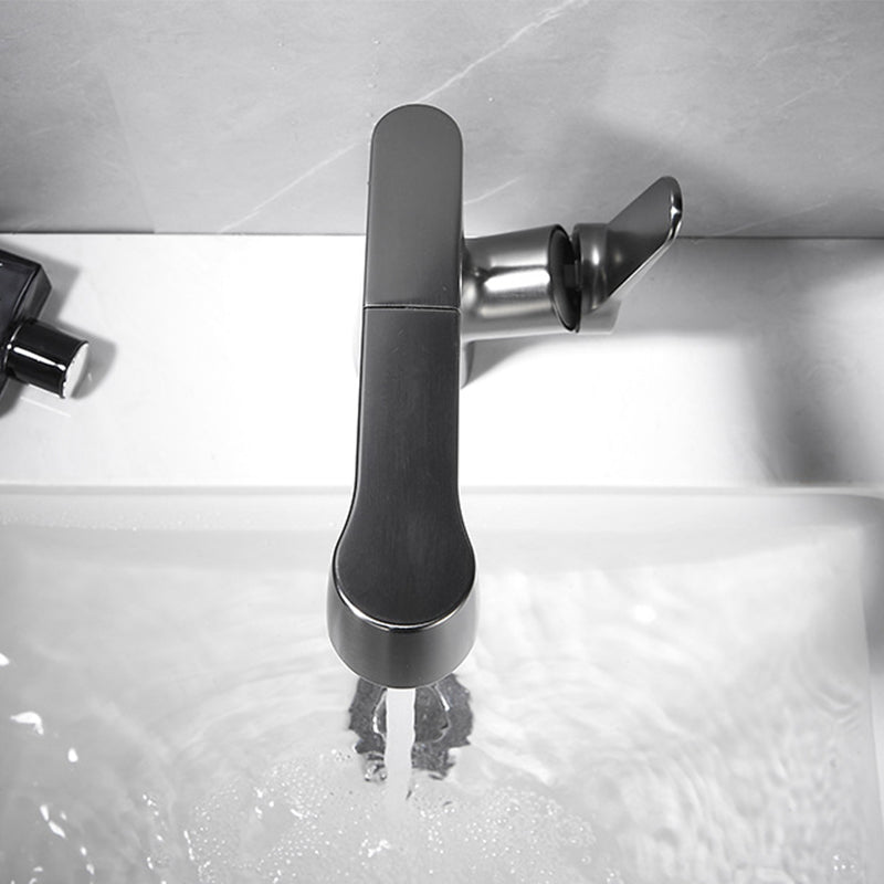 Modern Extendable Kitchen Sink Faucet with Lever Handle