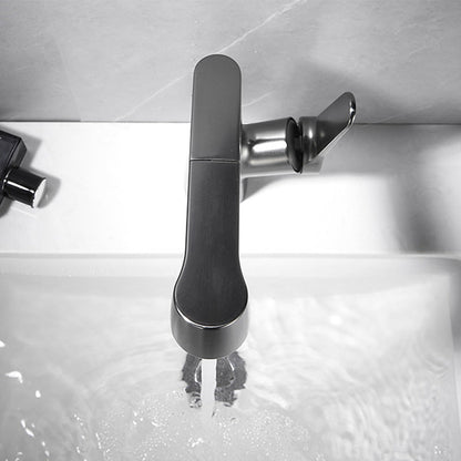 Modern Extendable Kitchen Sink Faucet with Lever Handle