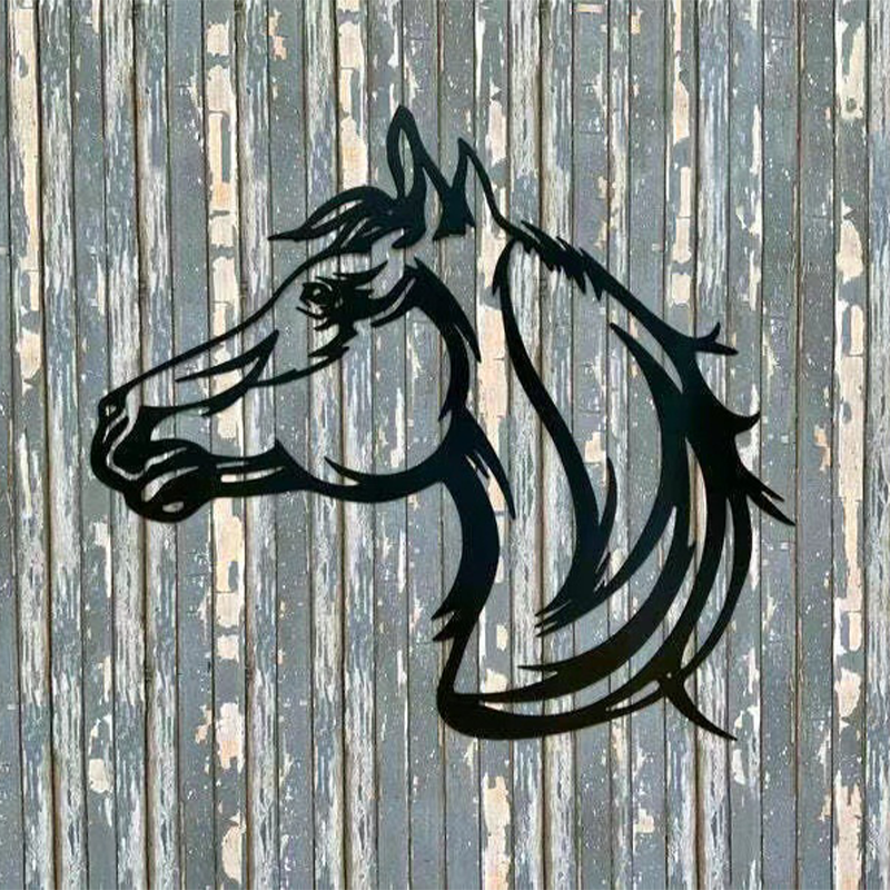 Rustic Metal Yard Garden Decor