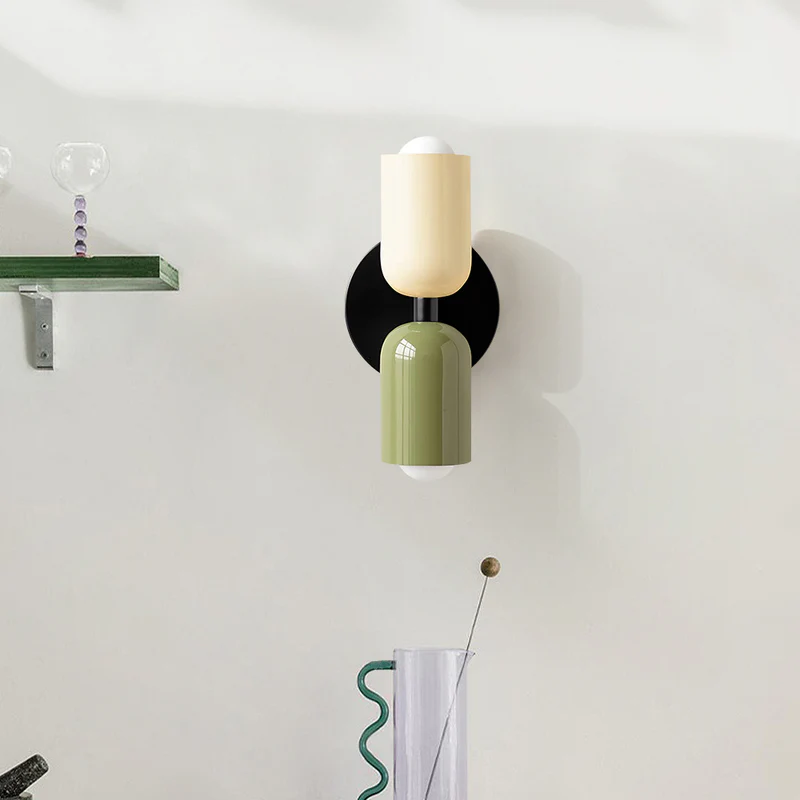 Contemporary Dual Head LED Wall Lamp