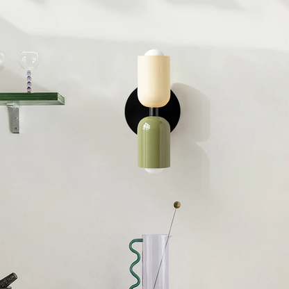 Contemporary Dual Head LED Wall Lamp