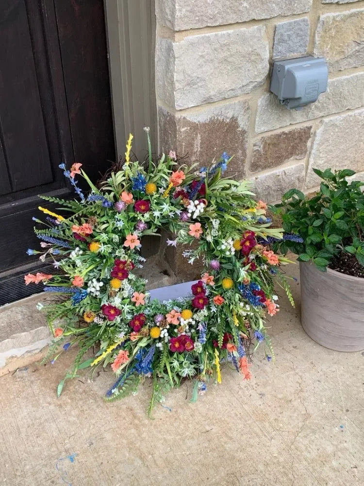 Rustic Floral Texas Hair Crown