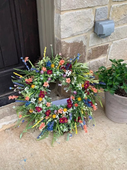 Rustic Floral Texas Hair Crown