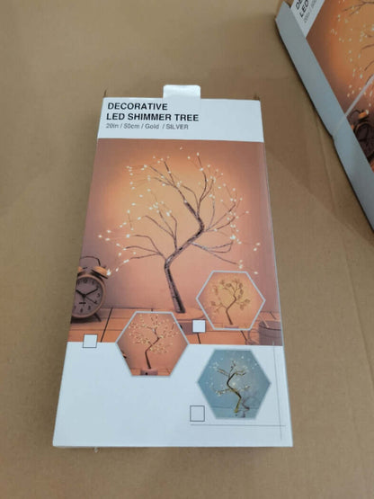 Warm Copper LED Desk Lamp Nightlight