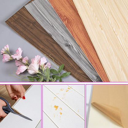 Decorative Wall Panels | Easy Stick Wooden Design Waterproof