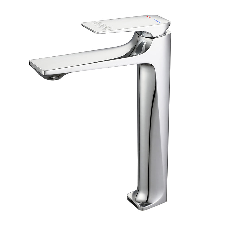 Stylish Copper Bathroom Sink Faucet with Lever Handle