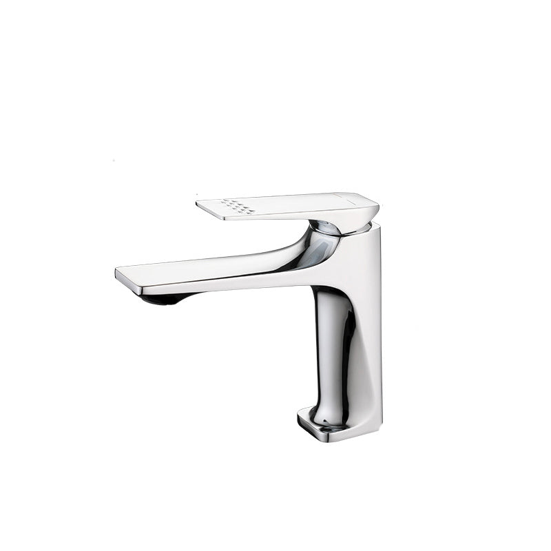 Stylish Copper Bathroom Sink Faucet with Lever Handle - Cofik