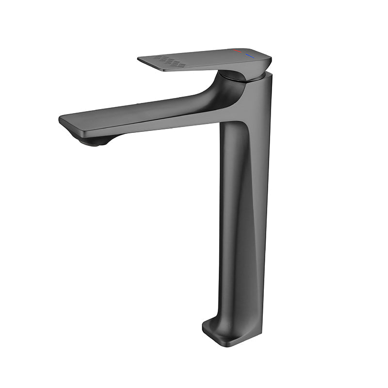 Stylish Copper Bathroom Sink Faucet with Lever Handle