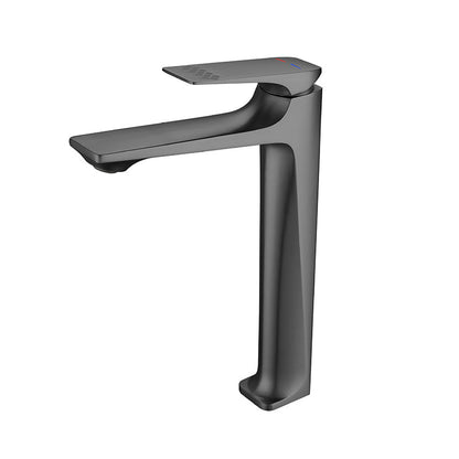 Stylish Copper Bathroom Sink Faucet with Lever Handle