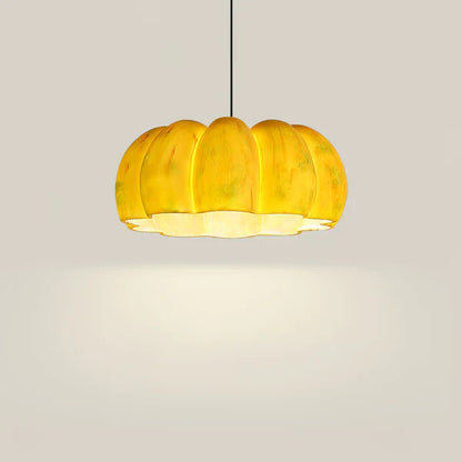 Natural Resin Gourd Hanging Lamp