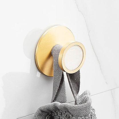 Luxury Gold Bathroom Accessory Set Marble & Metal - Cofik
