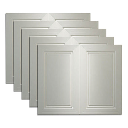 Stylish Interior Wall Panel Geometric Pattern Stick On Decor