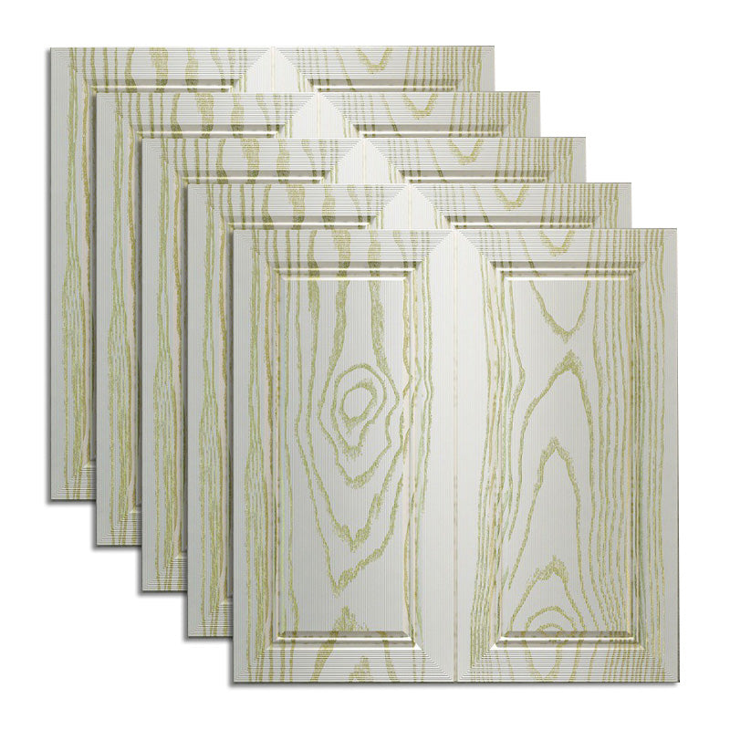Stylish Interior Wall Panel Geometric Pattern Stick On Decor