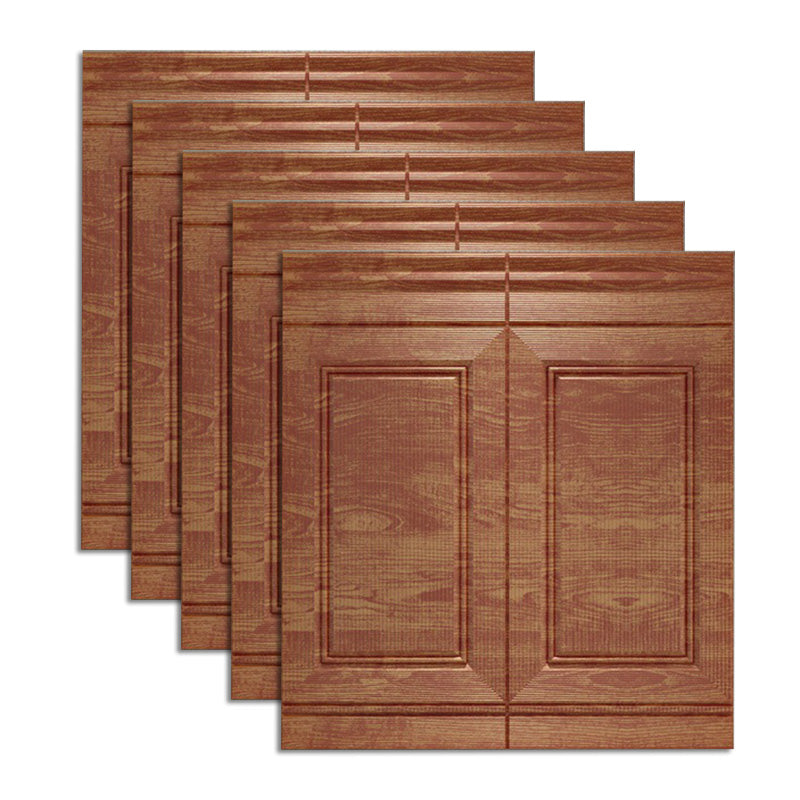 Stylish Interior Wall Panel Geometric Pattern Stick On Decor