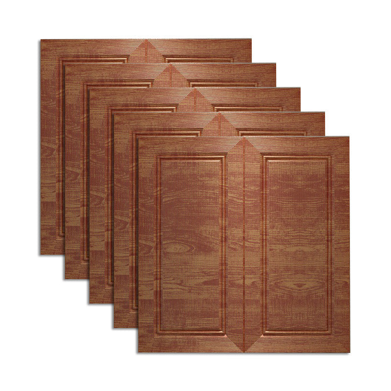 Stylish Interior Wall Panel Geometric Pattern Stick On Decor