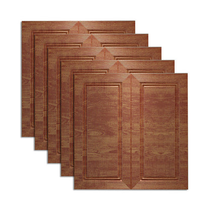 Stylish Interior Wall Panel Geometric Pattern Stick On Decor