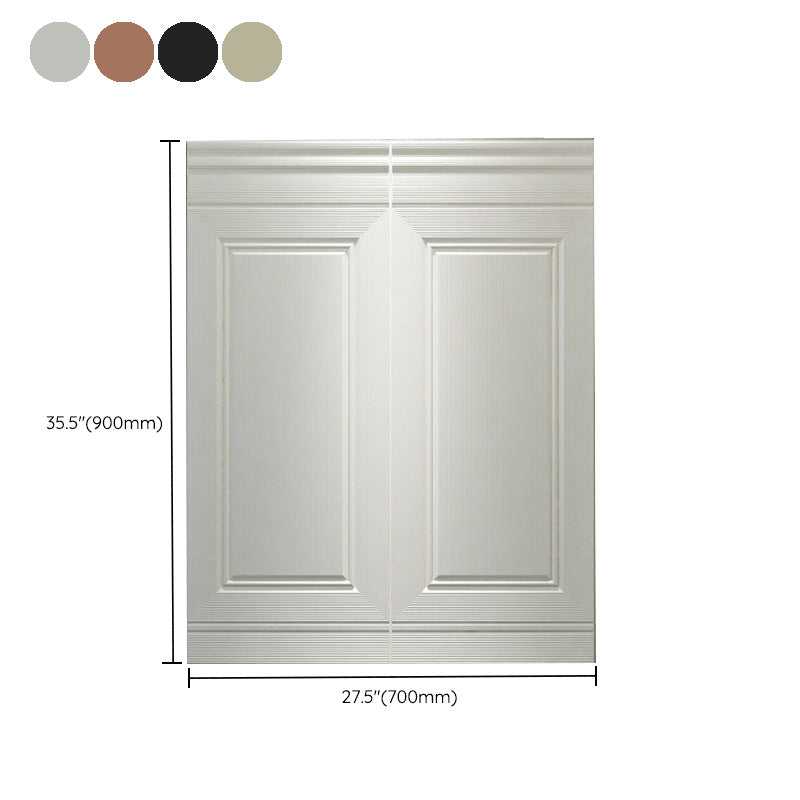Stylish Interior Wall Panel Geometric Pattern Stick On Decor