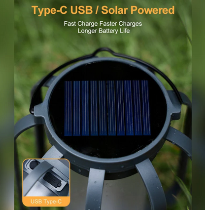 Warm Glow Solar Powered Lantern