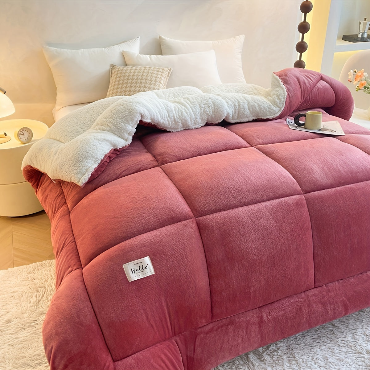 Cozy Home Plush Fleece Duvet Cover