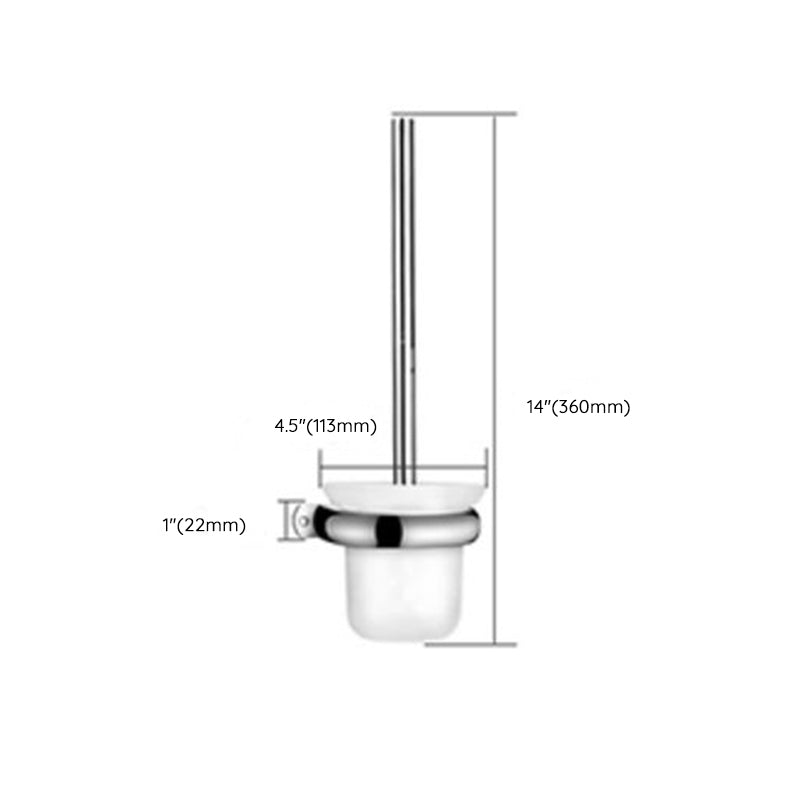 Contemporary Chrome Towel Rack Bathroom Storage Shelf Set