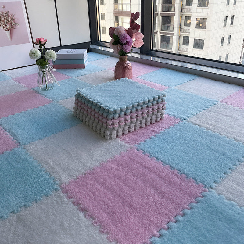 Colorful Anti-Slip Carpet Tiles for Bedroom Floors
