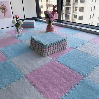 Colorful Anti-Slip Carpet Tiles for Bedroom Floors