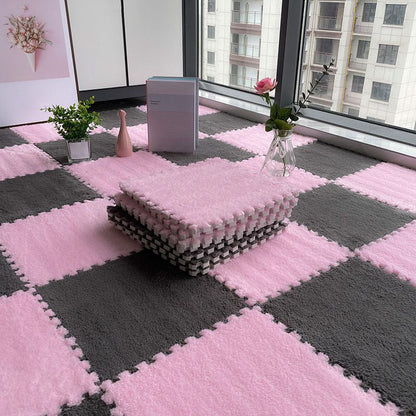 Colorful Anti-Slip Carpet Tiles for Bedroom Floors