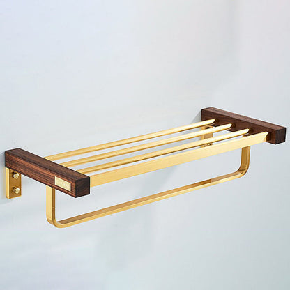 Luxury Gold Bathroom Storage Set