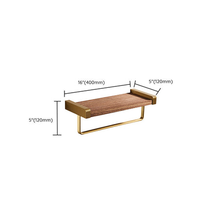 Luxury Gold Bathroom Storage Set