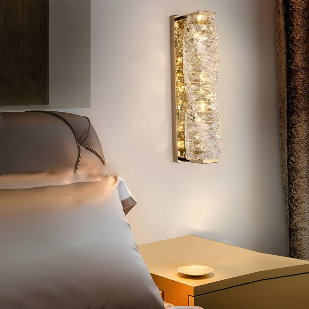 Elegant Glass LED Dimmable Wall Sconce
