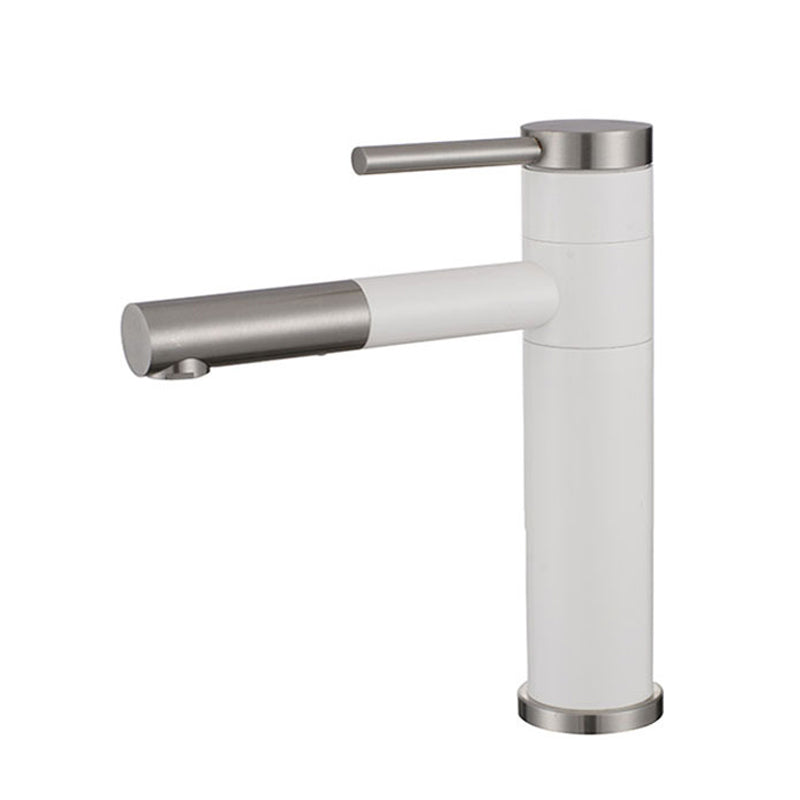 Contemporary Single Handle Stainless Steel Kitchen Faucet