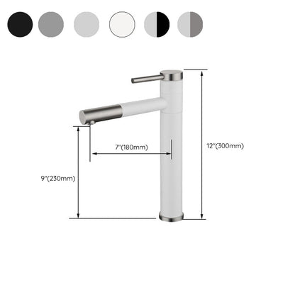Contemporary Single Handle Stainless Steel Kitchen Faucet