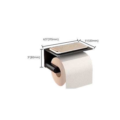 Stylish Bathroom Accessory Set with Towel Rack & Toilet Paper Holder