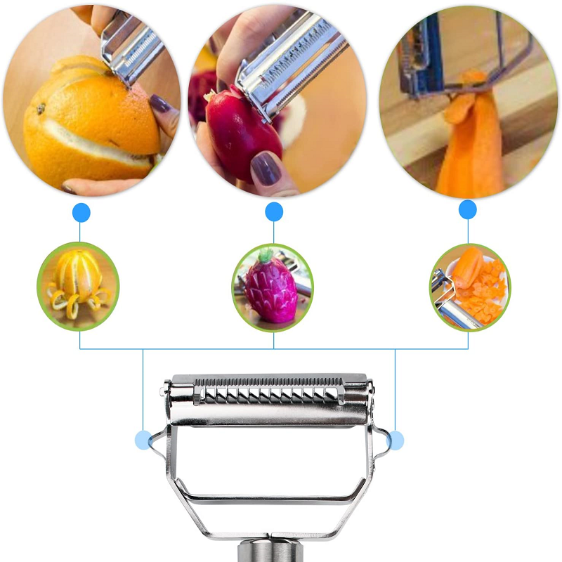 Premium Kitchen Stainless Peeler Tool