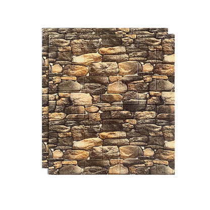 Decorative PVC Wall Panels Set of 2 for Living Room