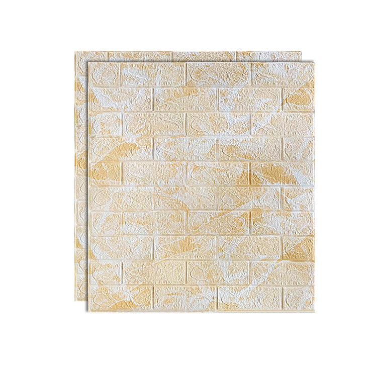 Decorative PVC Wall Panels Set of 2 for Living Room