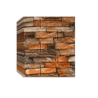 Decorative PVC Wall Panels Set of 2 for Living Room