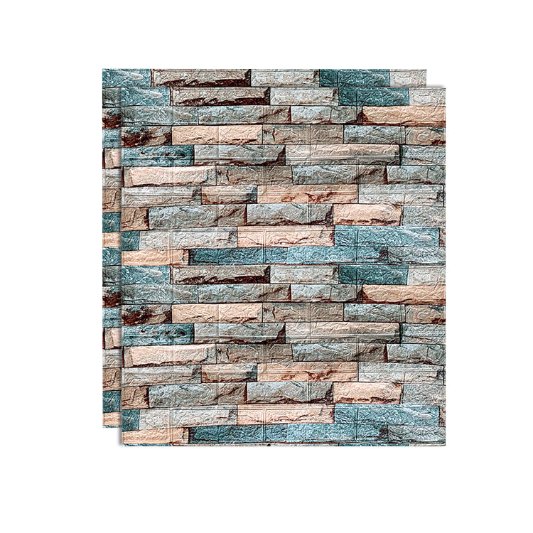 Decorative PVC Wall Panels Set of 2 for Living Room