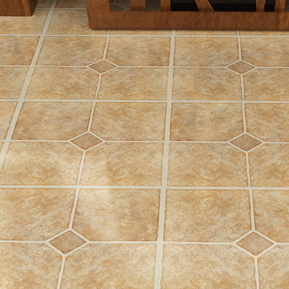 Easy Install Vinyl Floor Tiles with Diamond Pattern