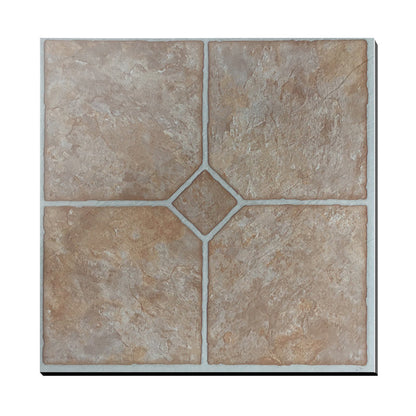 Easy Install Vinyl Floor Tiles with Diamond Pattern