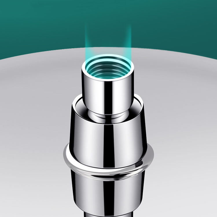 Round High Pressure Wall Mount Shower Head with Spray
