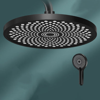 Round High Pressure Wall Mount Shower Head with Spray