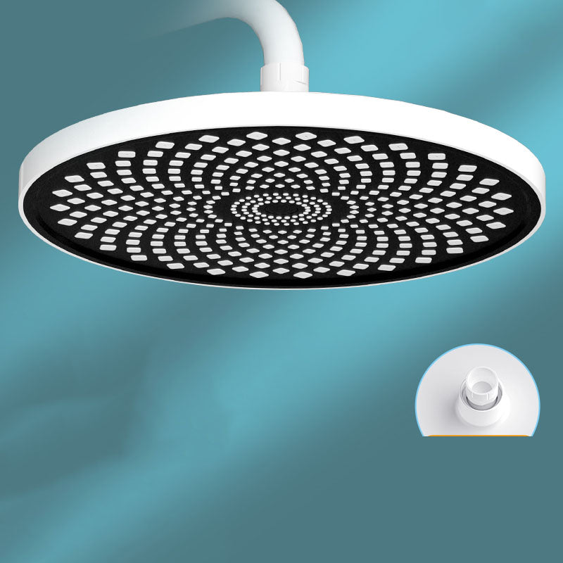 Round High Pressure Wall Mount Shower Head with Spray