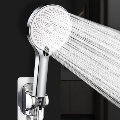 Round High Pressure Wall Mount Shower Head with Spray