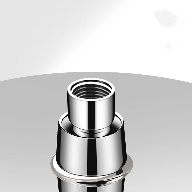 Round High Pressure Wall Mount Shower Head with Spray