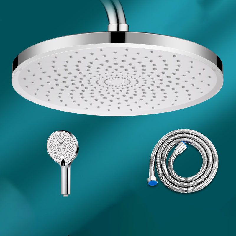 Round High Pressure Wall Mount Shower Head with Spray